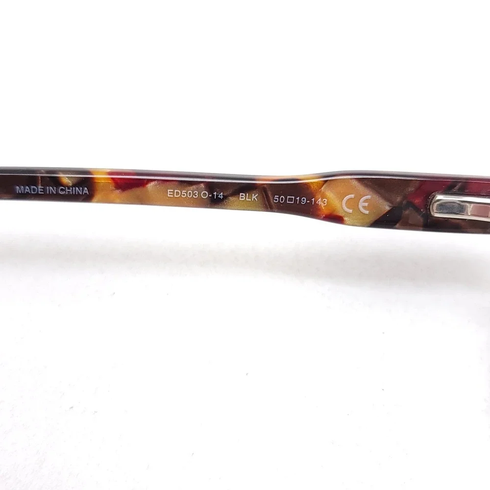Ellen Degeneres Eyeglasses‎ Frames Only ED503 O-14 BLK Tourtis 50-19-143 Metal